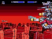 Aero Blasters sur Sega Megadrive